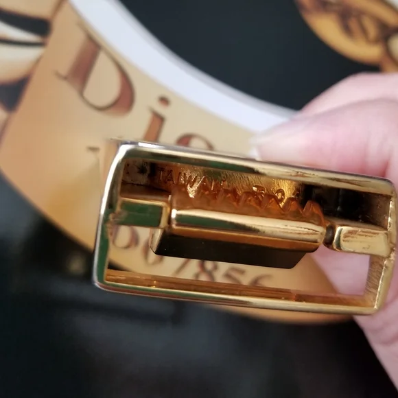 ❗Vintage Dior 80s Gold Belt Buckle❗